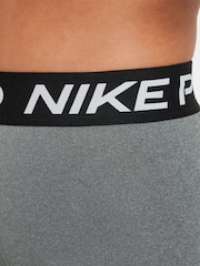Nike Grey Marl Dri-FIT High Waisted Pro Leggings - Image 5 of 8