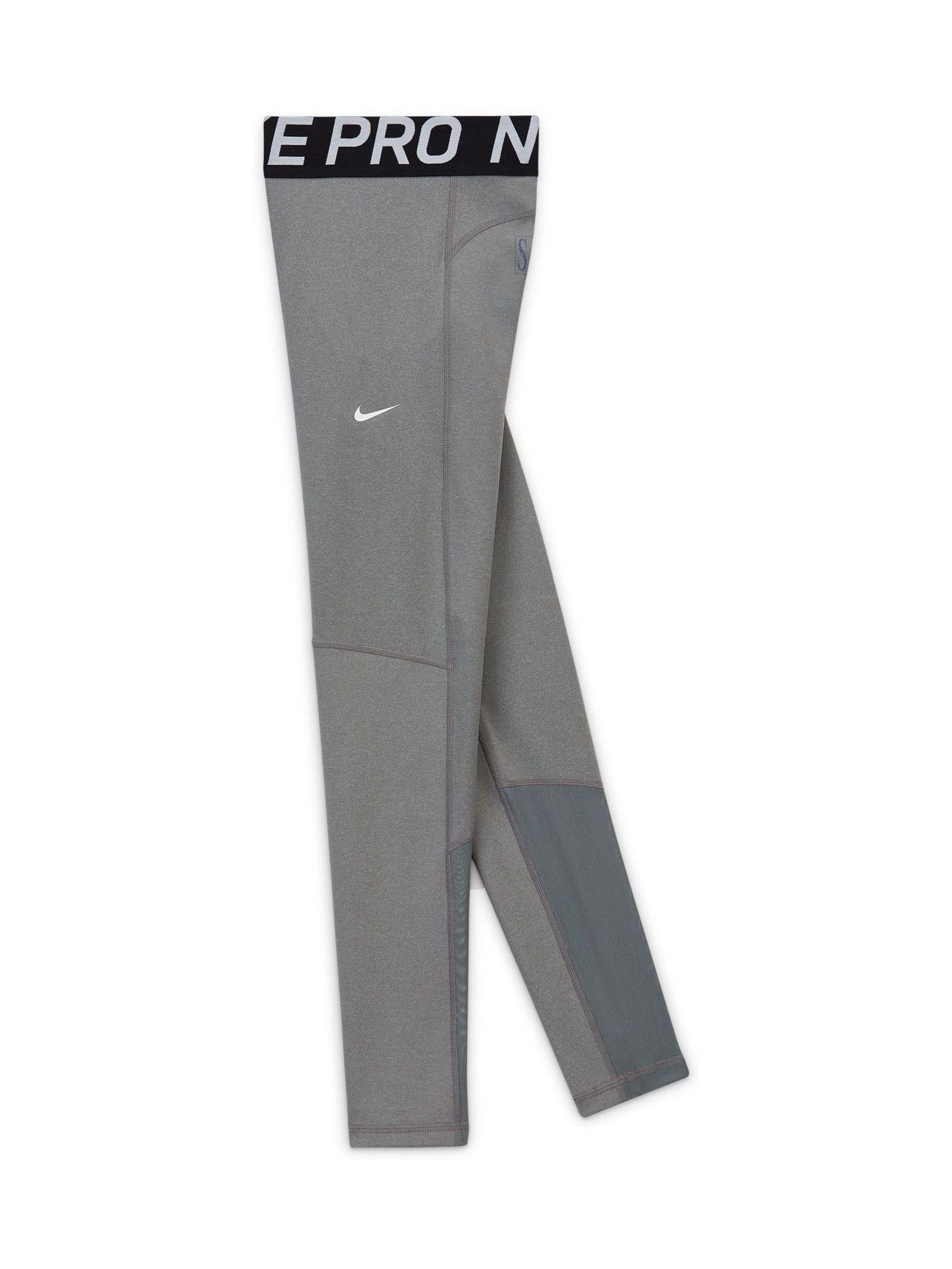 Buy Nike Grey Marl Dri FIT High Waisted Pro Leggings from Next Luxembourg