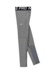 Nike Grey Marl Dri-FIT High Waisted Pro Leggings - Image 7 of 8