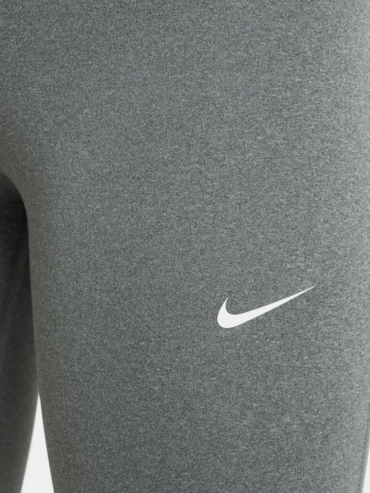 Nike Grey Marl Dri-FIT High Waisted Pro Leggings - Image 8 of 8