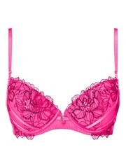 Ann Summers Pink Camille Sequin Floral Padded Plunge Bra - Image 4 of 4