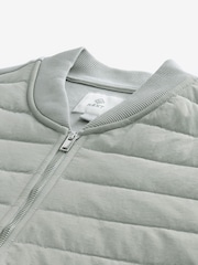 Light Grey Hybrid Bomber Gilets - Image 8 of 9