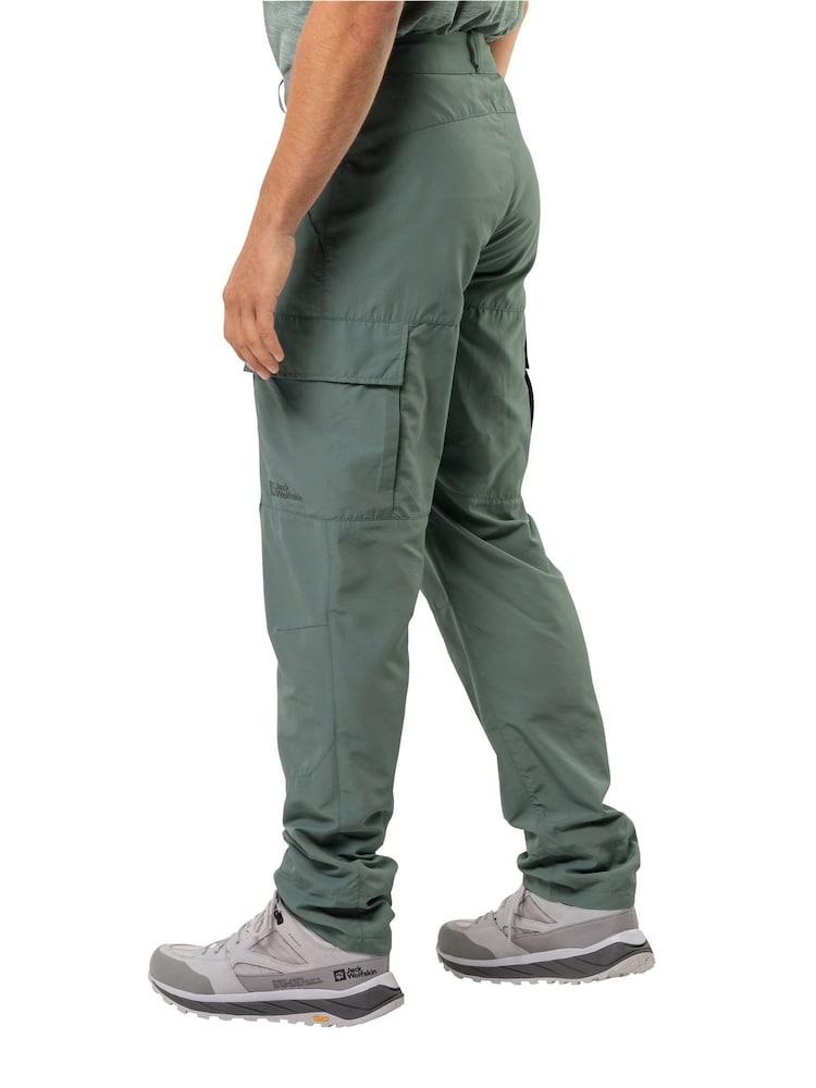 Jack Wolfskin Green Barrier Trousers - Image 2 of 5 Jack Wolfskin Green Barrier Trousers - Image 2 of 5