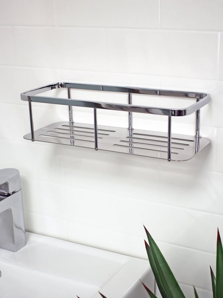 Showerdrape Contemp Rust Proof Bottle Shower Basket - Image 1 of 3