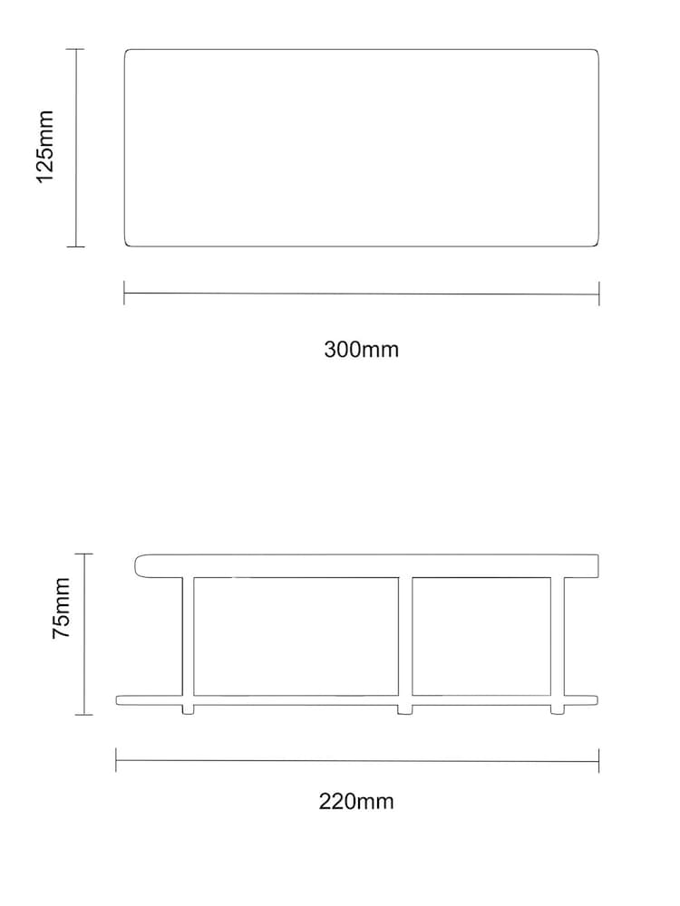 Cesta de ducha para botellas inoxidable Contemp de Showerdrape - Imagen 4 de 4 Cesta de ducha para botellas inoxidable Contemp de Showerdrape - Imagen 4 de 4