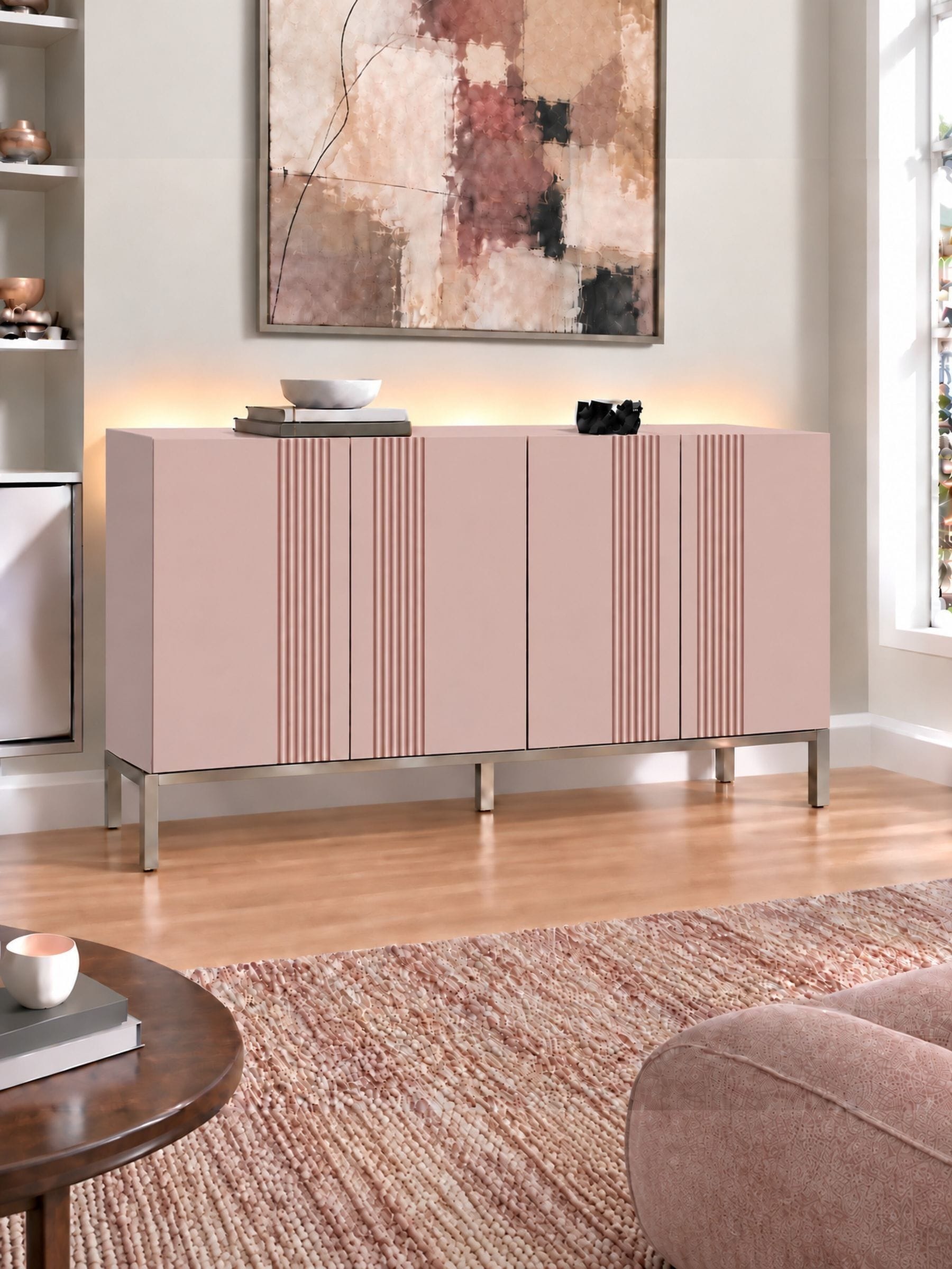 Frank Olsen Unisex Mulberry Iona 4 Door Large Sideboard