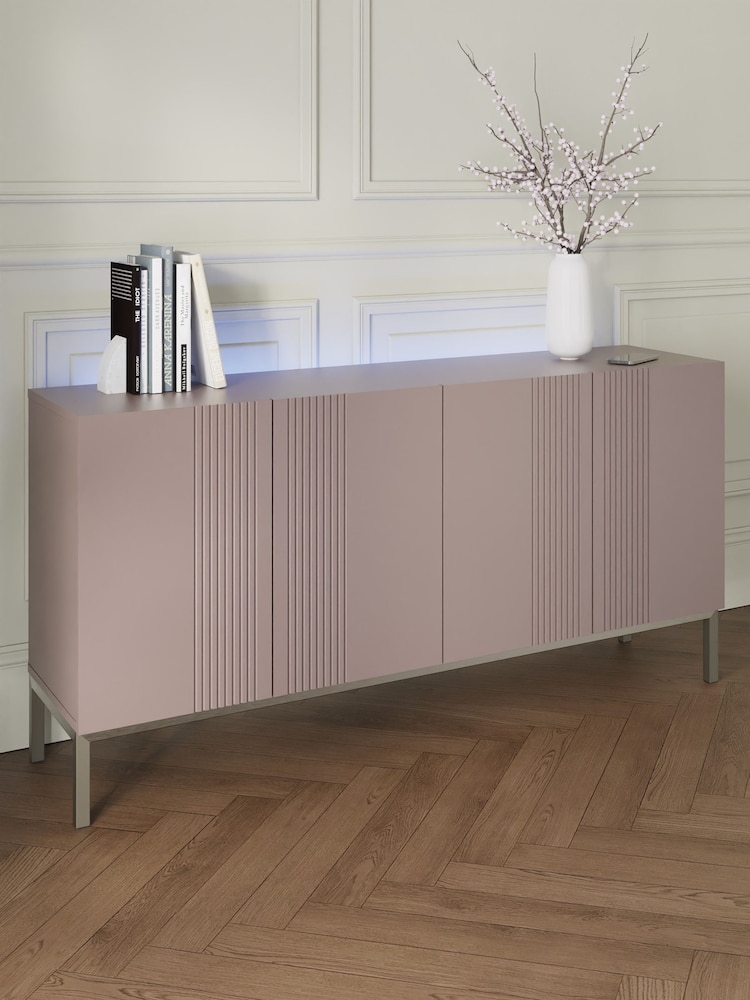 Frank Olsen Mulberry Iona 4 Door Large Sideboard - Image 1 of 7