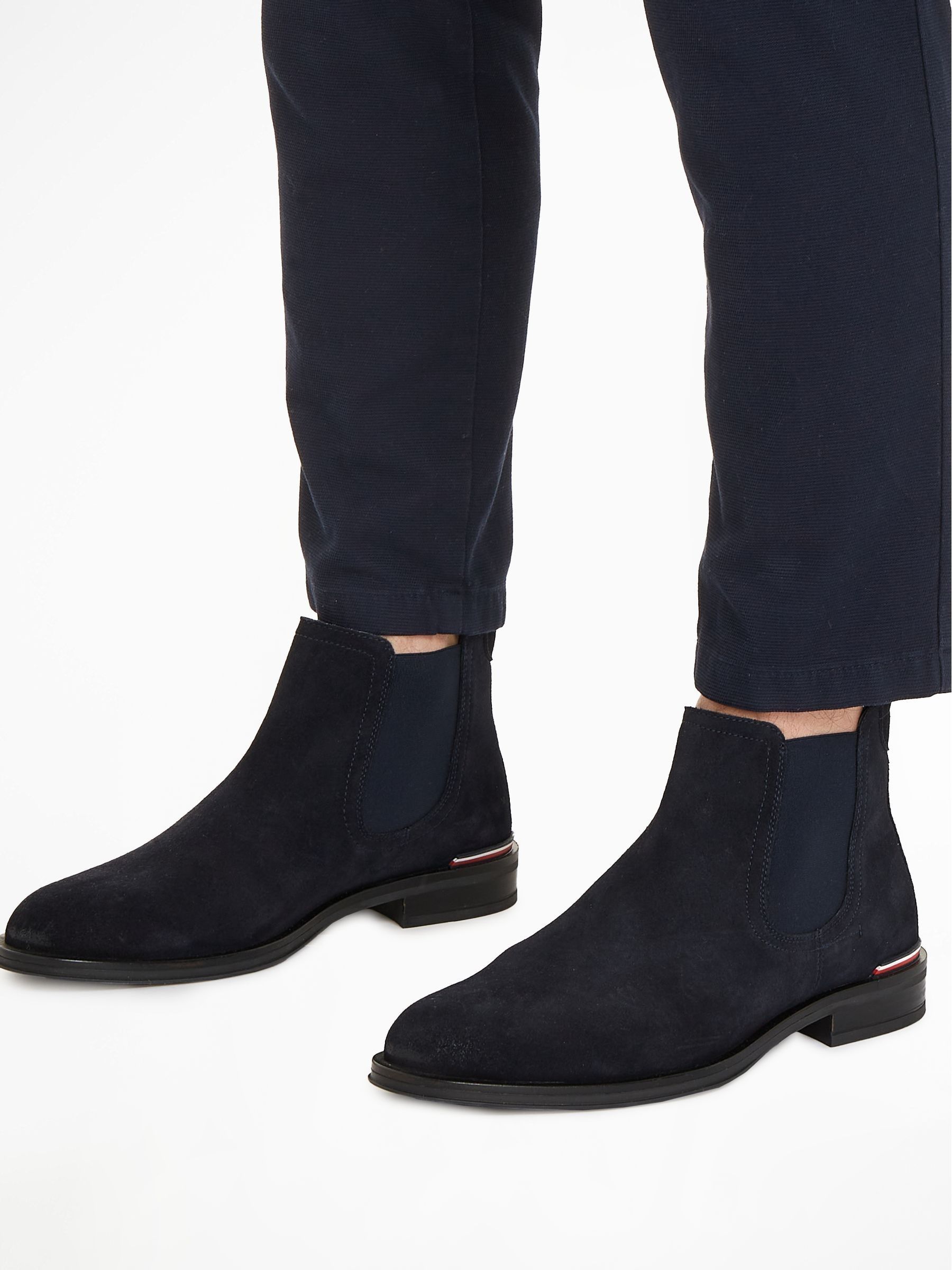 Buy Tommy Hilfiger Blue Chelsea Boots from Next USA