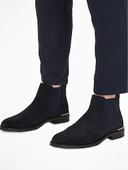 Tommy Hilfiger Blue Chelsea Boots - Image 1 of 4