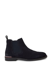 Tommy Hilfiger Blue Chelsea Boots - Image 2 of 4
