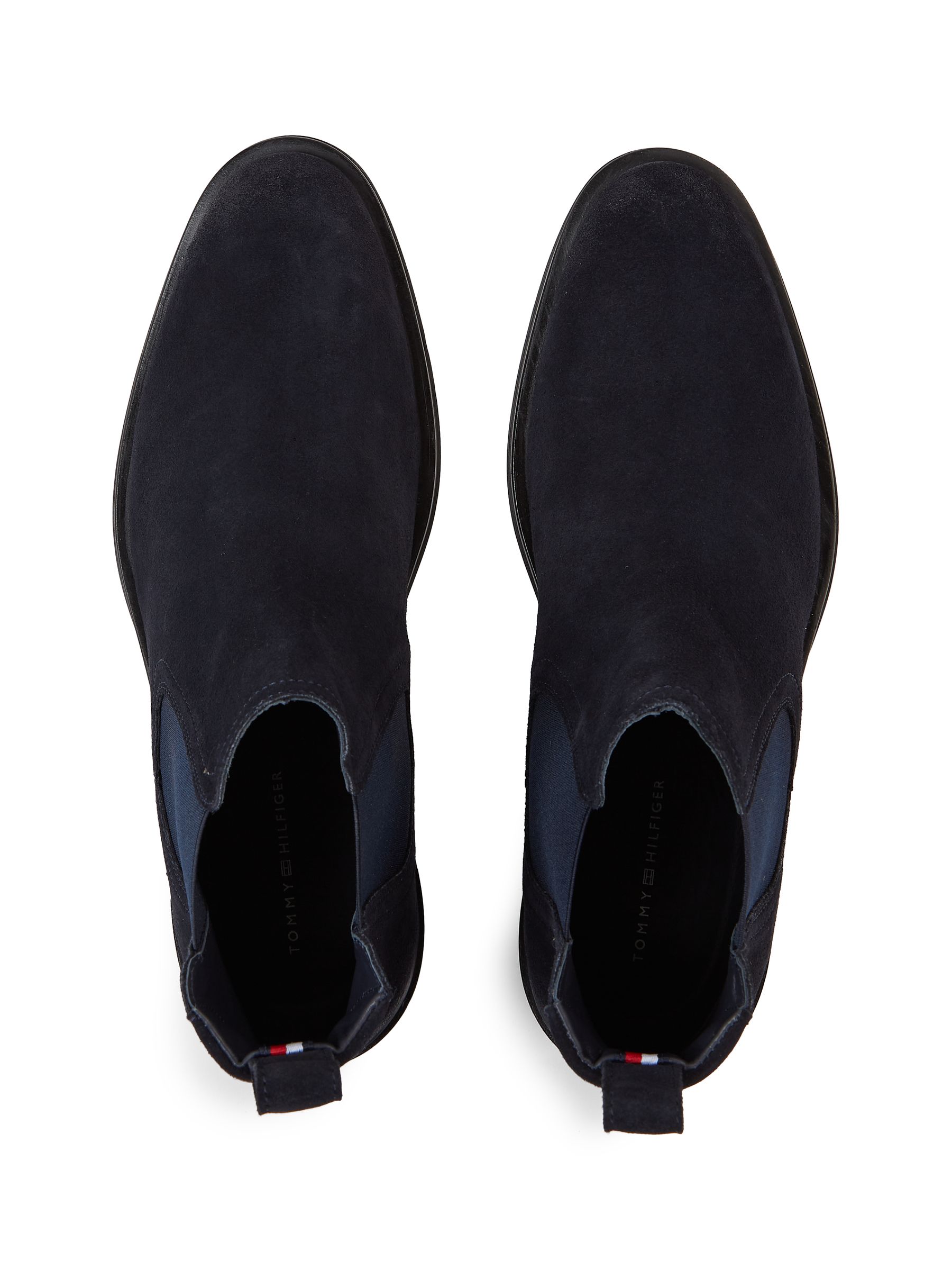 Tommy hilfiger suede chelsea boots on sale