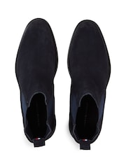 Tommy Hilfiger Blue Chelsea Boots - Image 3 of 4
