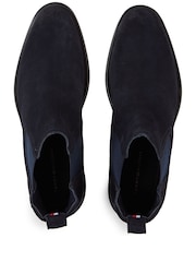 Tommy Hilfiger Blue Chelsea Boots - Image 4 of 4