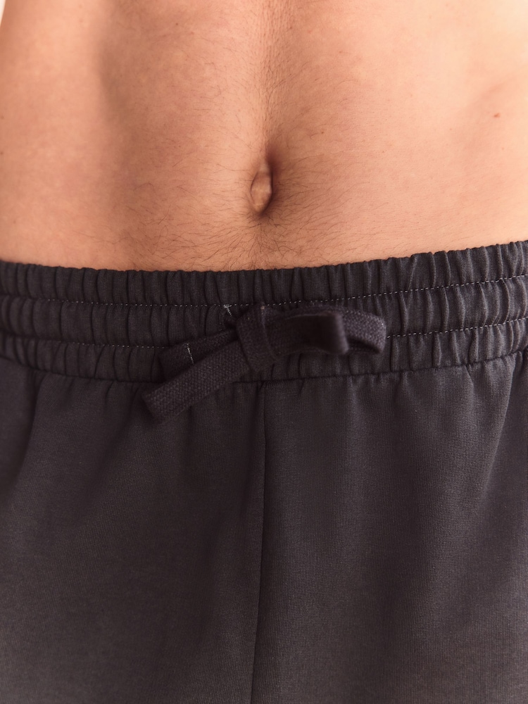 Slate Grey 100% Cotton Lightweight Shorts - Image 4 of 8