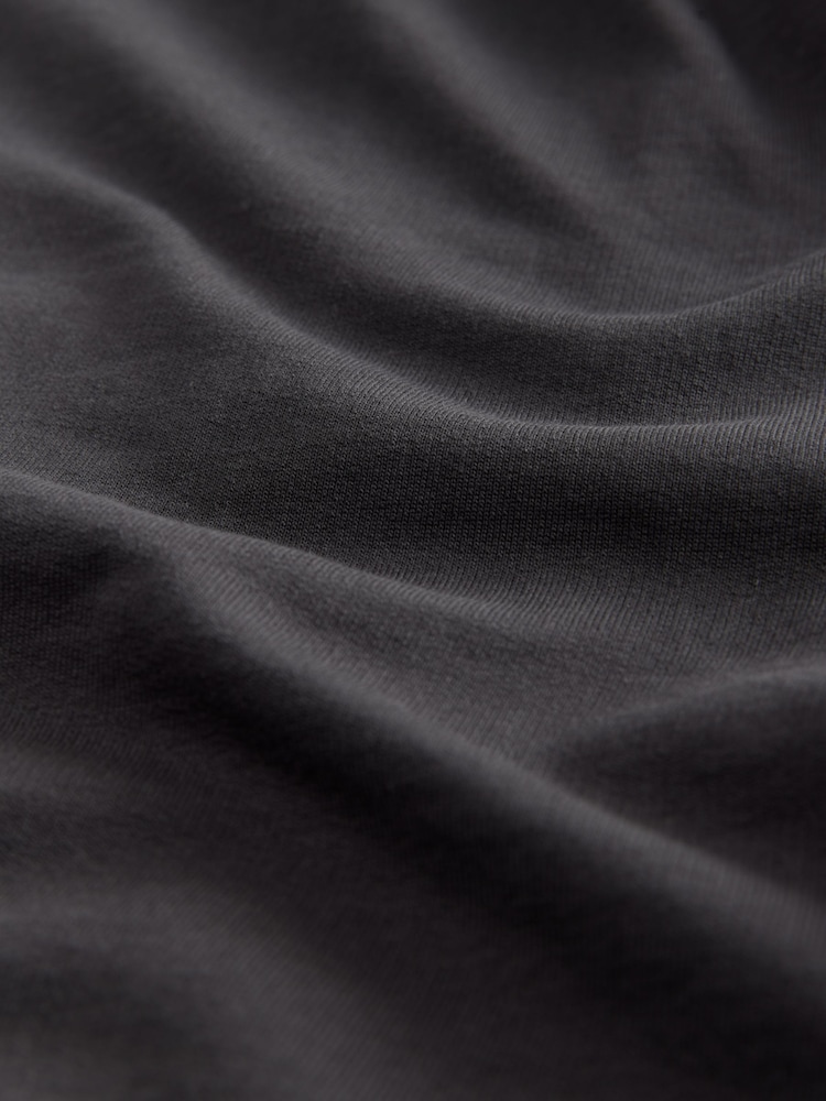 Slate Grey 100% Cotton Lightweight Shorts - Image 7 of 8