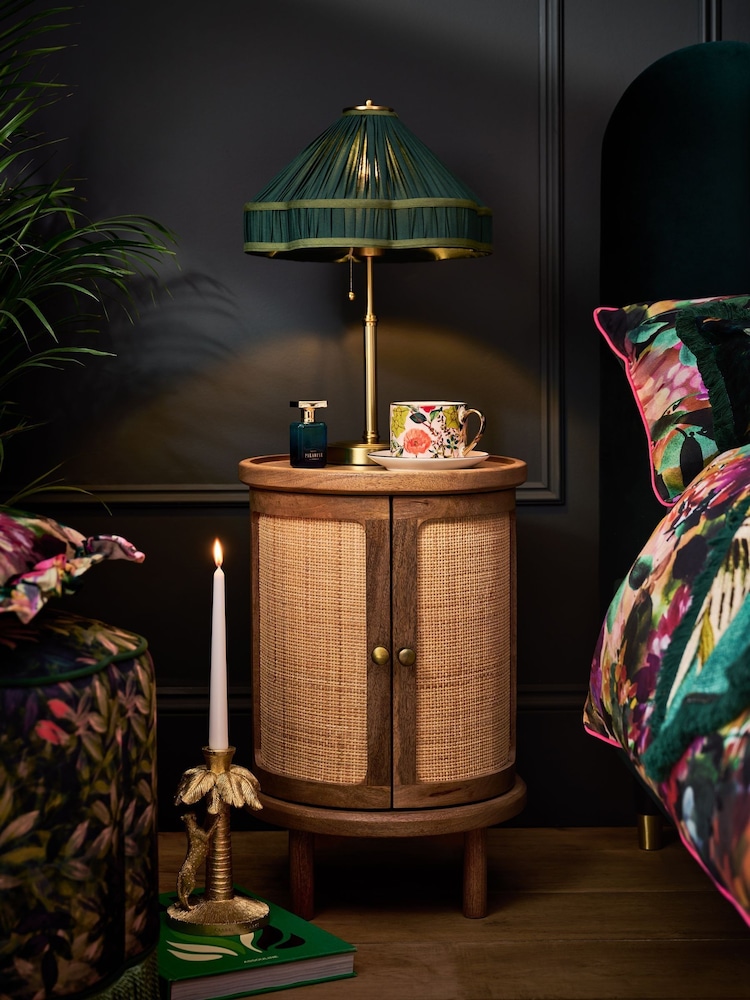Clarke and Clarke Brown Aspley Side Table - Image 1 of 7