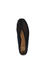Dune London Black Harleyn Ballet Pumps - Image 5 of 6