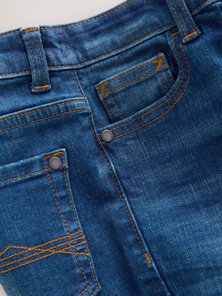 Blue Regular Fit Stretch Jeans (3-17yrs) - Image 4 of 4