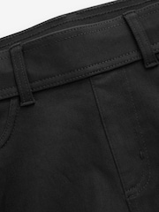 Black Jersey Denim Leggings - Image 6 of 6