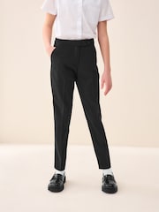 Black Plain Front School Trousers (3-18yrs) - Image 1 of 5