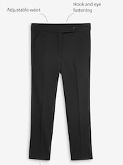 Black Plain Front School Trousers (3-18yrs) - Image 3 of 5