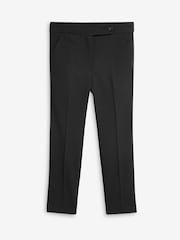 Black Plain Front School Trousers (3-18yrs) - Image 6 of 8