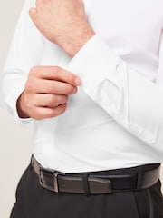 White/Blue/Pink Slim Fit Easy Care Single Cuff Shirts 3 Pack - Image 11 of 12