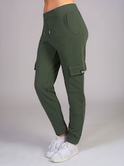 Pineapple Green Womens Cargo Joggers - Image 4 of 5