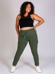 Pineapple Green Womens Cargo Joggers - Image 5 of 5