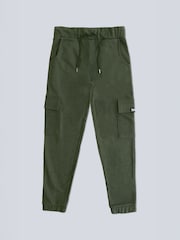 Pineapple Green Womens Cargo Joggers - Image 7 of 7