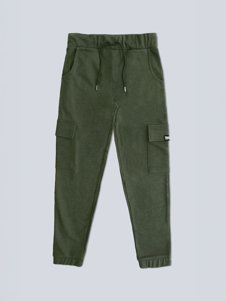 Pineapple Green Womens Cargo Joggers - Image 7 of 7