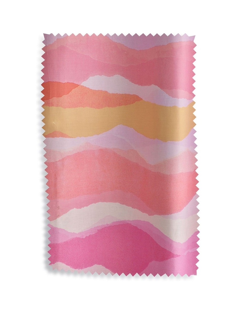 Multi Ombre Wave Eyelet Blackout Curtains - Image 5 of 5 Multi Ombre Wave Eyelet Blackout Curtains - Image 5 of 5