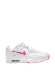 Белый/розовый - Молодежные кроссовки Nike Air Max 90 Easy On - Изображение 1 из 12
