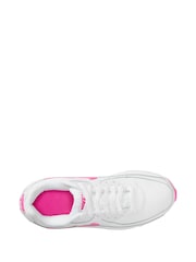 Белый/розовый - Молодежные кроссовки Nike Air Max 90 Easy On - Изображение 8 из 12