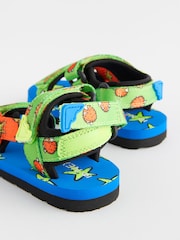Bright Touch Fastening Adjustable Strap Tape Trekker Sandals - Image 3 of 5