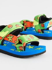 Bright Touch Fastening Adjustable Strap Tape Trekker Sandals - Image 5 of 5