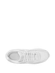 Nike White Youth Air Max 90 Easy On Trainers - Image 3 of 4