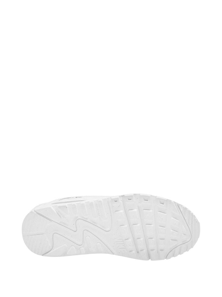 Nike White Youth Air Max 90 Easy On Trainers - Image 4 of 4
