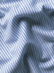 Charles Tyrwhitt Sky Blue Button-down Stretch Washed Oxford Slim Fit Shirt - Image 6 of 8
