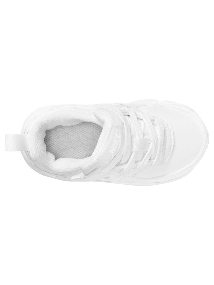Nike White Infant Air Max 90 Easy On Trainers - Image 3 of 4
