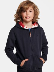 FatFace Blue Shark Tooth Hoodie - Image 1 of 5