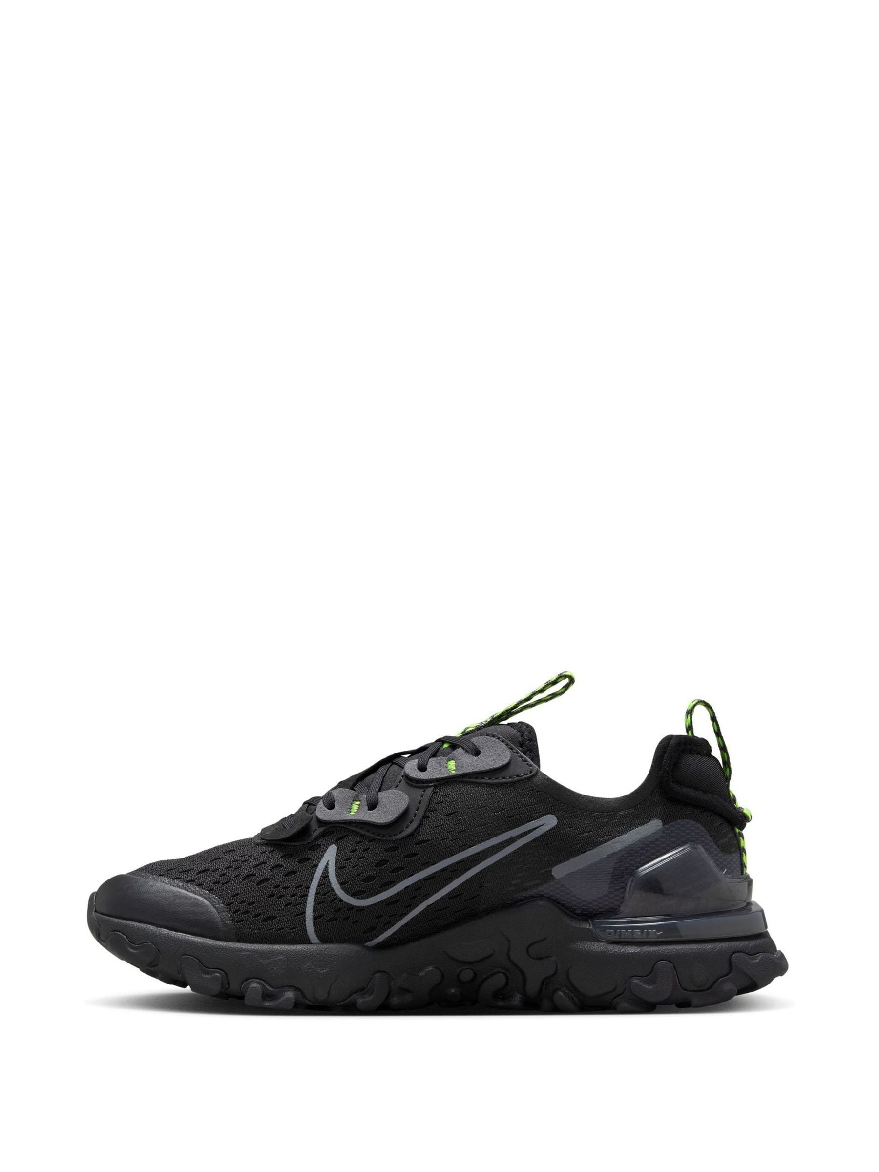 nike react vision all black junior