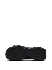 Nike Black/Grey React Vision Youth Trainers - Image 8 of 10