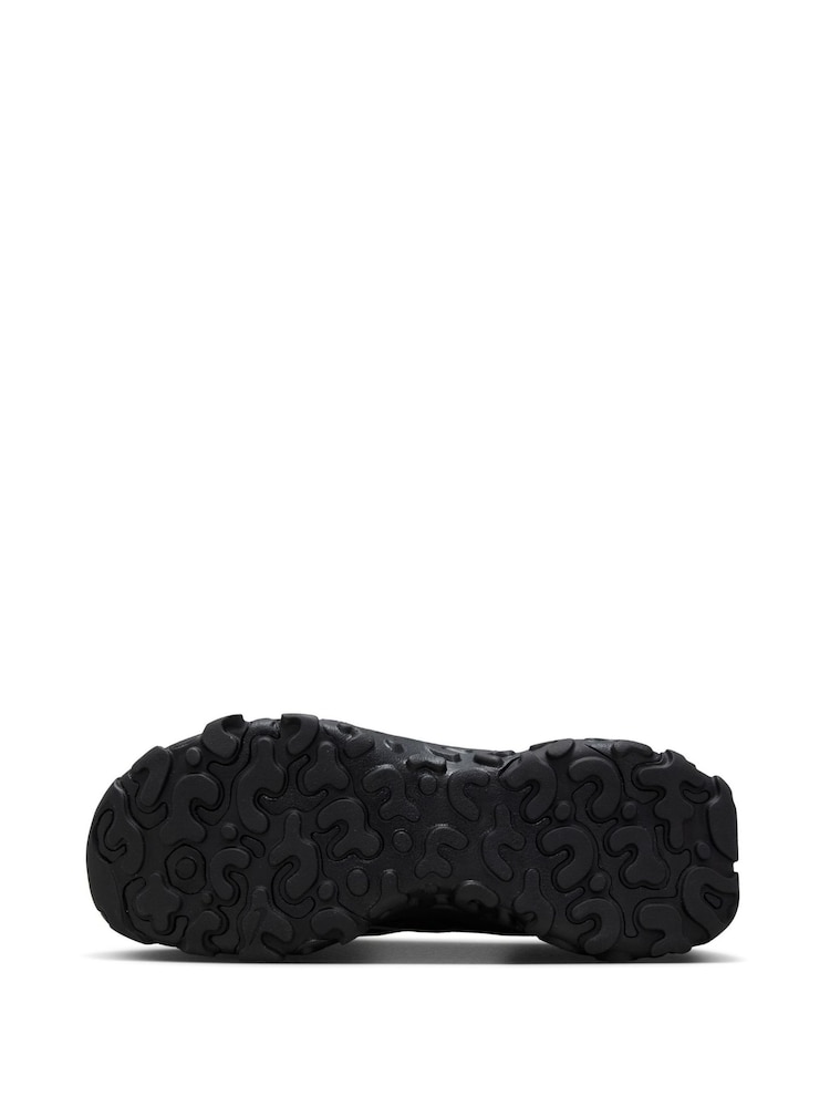 Nike Black/Grey React Vision Youth Trainers - Image 8 of 10