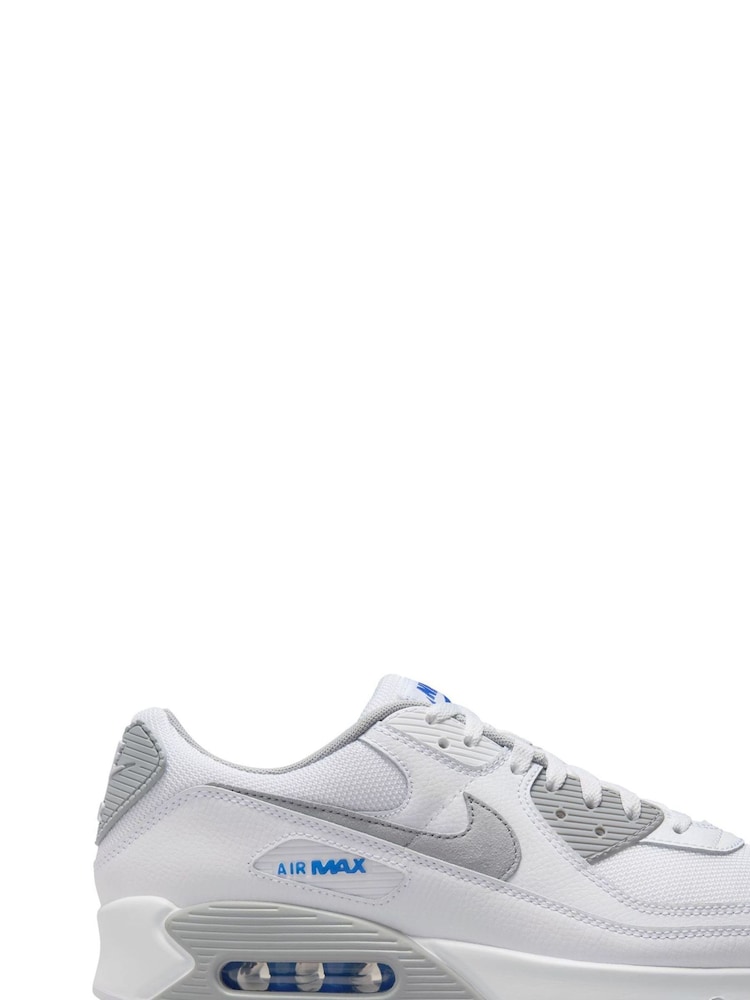 Nike White Air Max 90 Trainers - Image 1 of 1