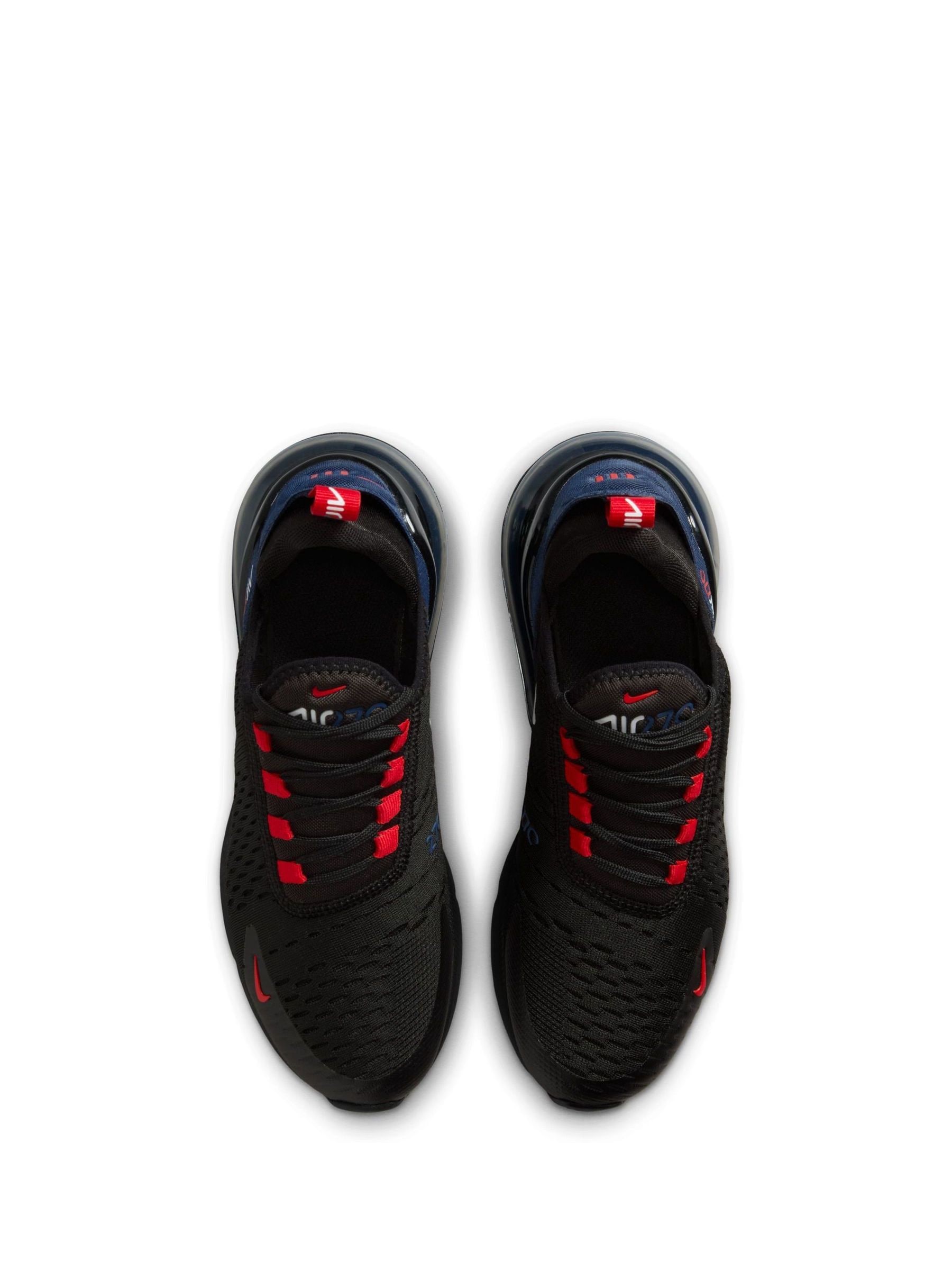 Buy Nike Black Red Youth Air Max 270 Trainers from Next Germany