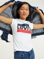 Levi's® Otroška športna majica z logotipom iz 100% bombaža - Slika 1 iz 4