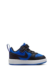 Nike Blue Infant Court Borough Low Recraft Trainers - Image 2 of 8