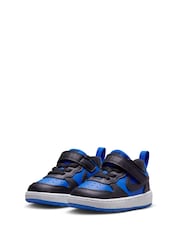 Nike Blue Infant Court Borough Low Recraft Trainers - Image 4 of 8
