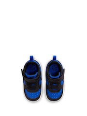 Nike Blue Infant Court Borough Low Recraft Trainers - Image 5 of 8